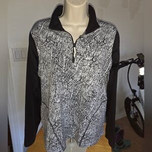 Textured Quarter-Zip Pullover